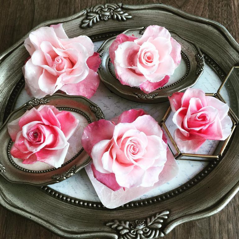 SALE|公式通販・直営店限定| ꫛꫀꪝ✧‧˚1輪薔薇レジン♡一点物♡ 薔薇